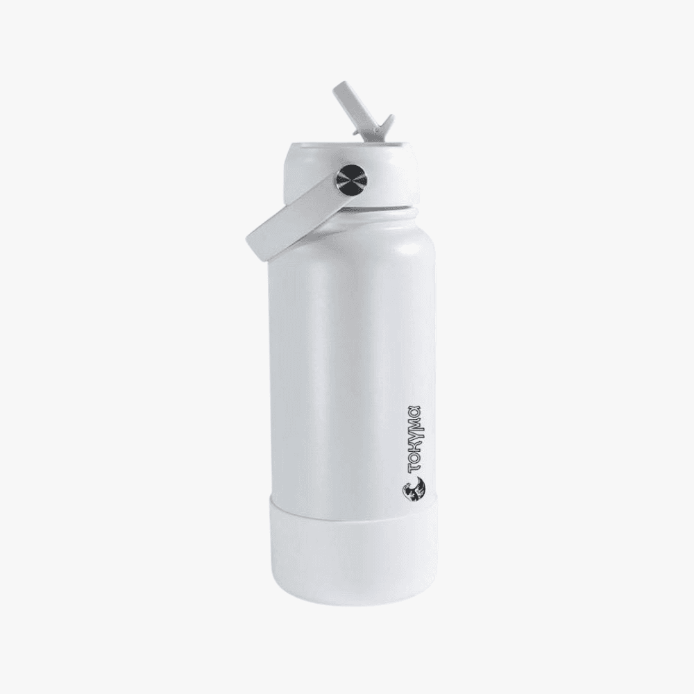 Steel Bottle — White